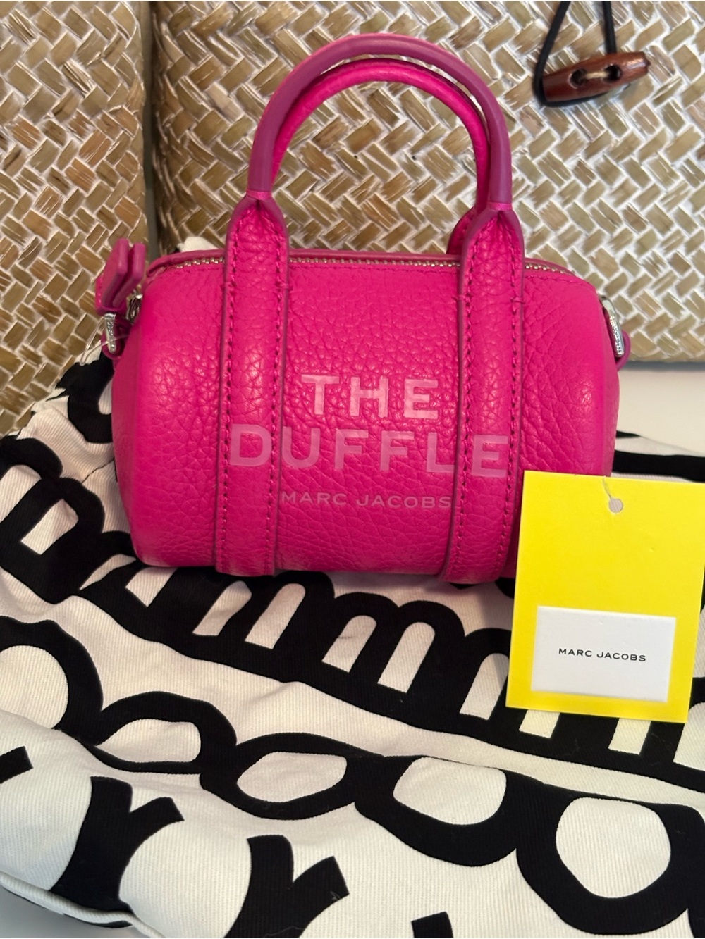 Marc Jacobs The Duffle Mini Satchel - Hot Pink